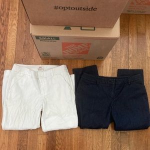 Two Pairs of Casual Capris